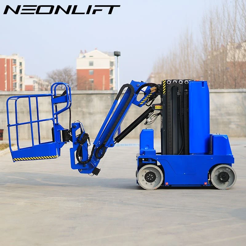 Compact 360° Continuous Swing Jib Mast Lift